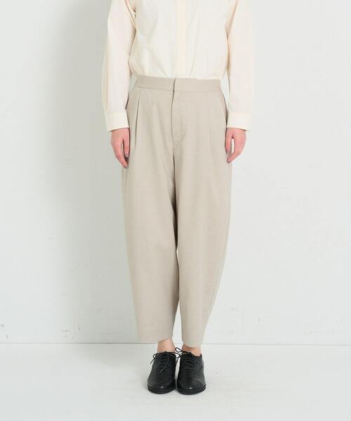 conges payes ADIEU TRISTESSE（コンジェ ペイエ アデュートリステス）の「【セットアップ】セミテーパードパンツ（その他パンツ・レディース・ブラック/グレー・38）」の17枚目の写真