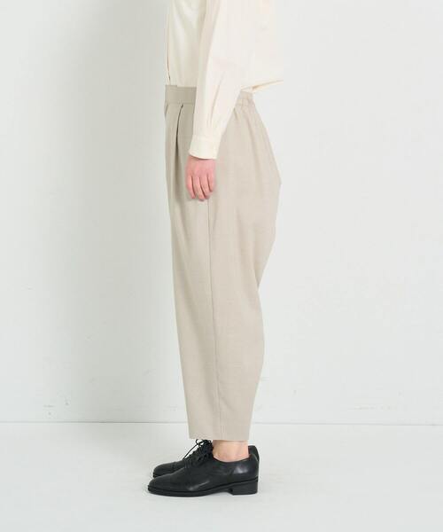 conges payes ADIEU TRISTESSE（コンジェ ペイエ アデュートリステス）の「【セットアップ】セミテーパードパンツ（その他パンツ・レディース・ブラック/グレー・38）」の16枚目の写真