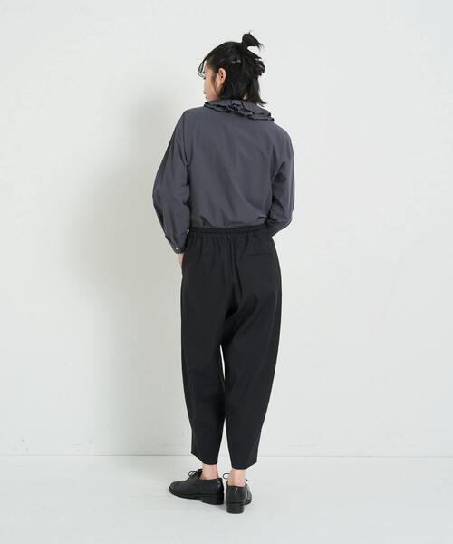conges payes ADIEU TRISTESSE（コンジェ ペイエ アデュートリステス）の「【セットアップ】セミテーパードパンツ（その他パンツ・レディース・ブラック/グレー・38）」の12枚目の写真