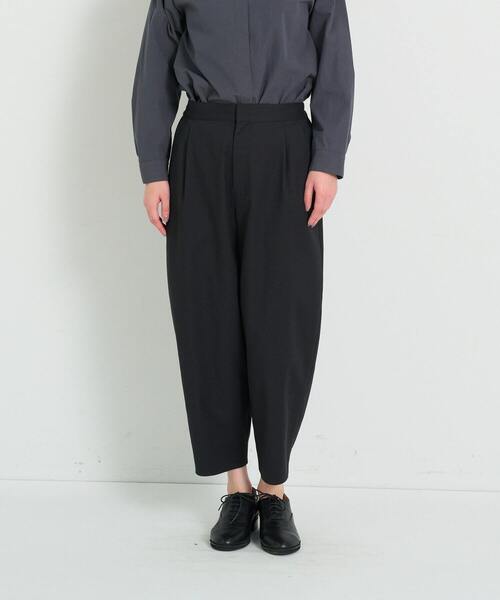 conges payes ADIEU TRISTESSE（コンジェ ペイエ アデュートリステス）の「【セットアップ】セミテーパードパンツ（その他パンツ・レディース・ブラック/グレー・38）」の11枚目の写真