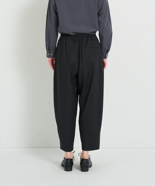 conges payes ADIEU TRISTESSE（コンジェ ペイエ アデュートリステス）の「【セットアップ】セミテーパードパンツ（その他パンツ・レディース・ブラック/グレー・38）」の9枚目の写真