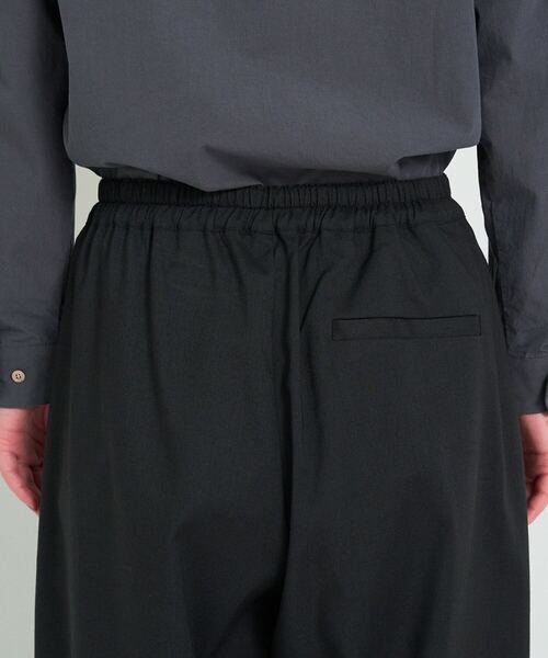 conges payes ADIEU TRISTESSE（コンジェ ペイエ アデュートリステス）の「【セットアップ】セミテーパードパンツ（その他パンツ・レディース・ブラック/グレー・38）」の5枚目の写真