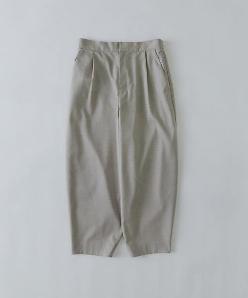 conges payes ADIEU TRISTESSE（コンジェ ペイエ アデュートリステス）の「【セットアップ】セミテーパードパンツ（その他パンツ・レディース・ブラック/グレー・38）」の3枚目の写真