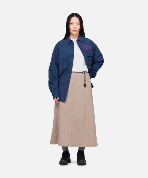[新品・タグ付き]GRAMICCI　ロングスカート GRAMICCI スカート 「別注」Gramicci ナイロンロングスカート