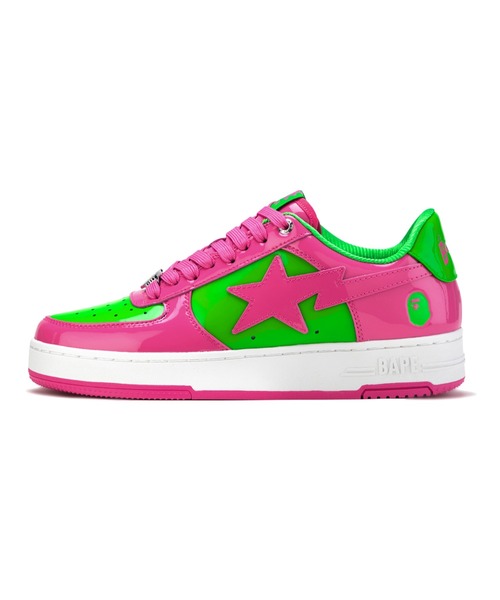 A BATHING APE(アベイシングエイプ)の「BAPE STA #1(スニーカー・レディース・グレー/パープル・6/5)」の6枚目の写真