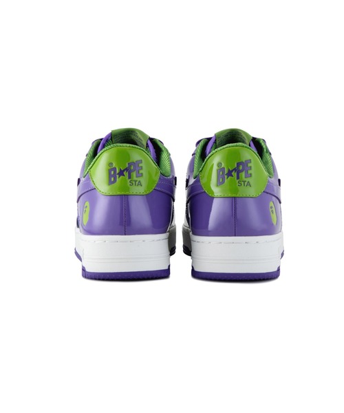 A BATHING APE(アベイシングエイプ)の「BAPE STA #1(スニーカー・レディース・グレー/パープル・6/5)」の9枚目の写真