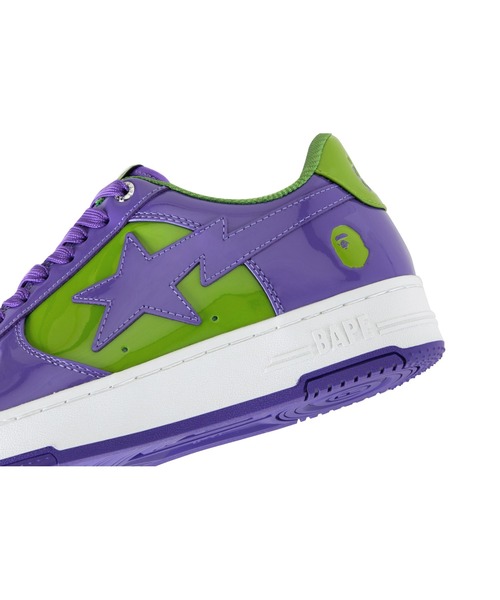 A BATHING APE(アベイシングエイプ)の「BAPE STA #1(スニーカー・レディース・グレー/パープル・6/5)」の17枚目の写真