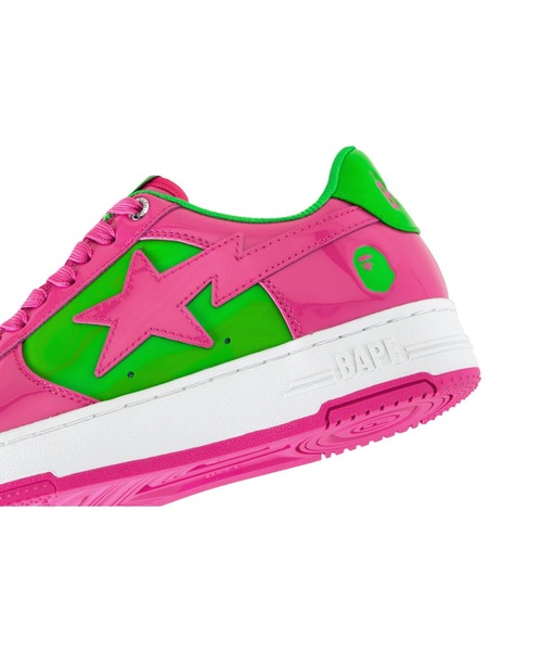 A BATHING APE(アベイシングエイプ)の「BAPE STA #1(スニーカー・レディース・グレー/パープル・6/5)」の18枚目の写真