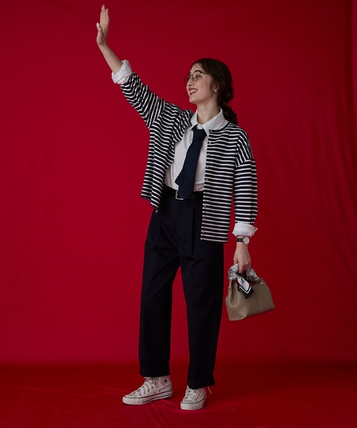 BONLECILL Marche(ボンルシールマルシェ)の「【BONLECILL Marche】2wayタックデザインワンハンドルバッグ/ショルダーバッグ(ハンドバッグ・レディース・ブラック/グレイッシュベージュ/キャメル・FREE)」の9枚目の写真