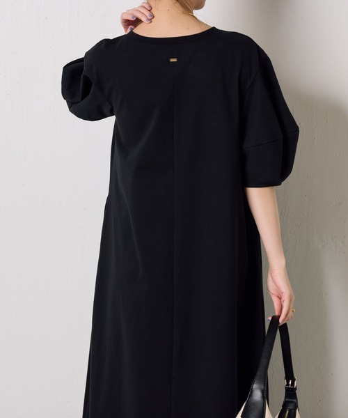 COLLAGE GALLARDAGALANTE（コラージュガリャルダガランテ）の「ランタンスリーブカットワンピース（ワンピース・レディース・オフホワイト/パープル/ブラック・FREE）」の6枚目の写真