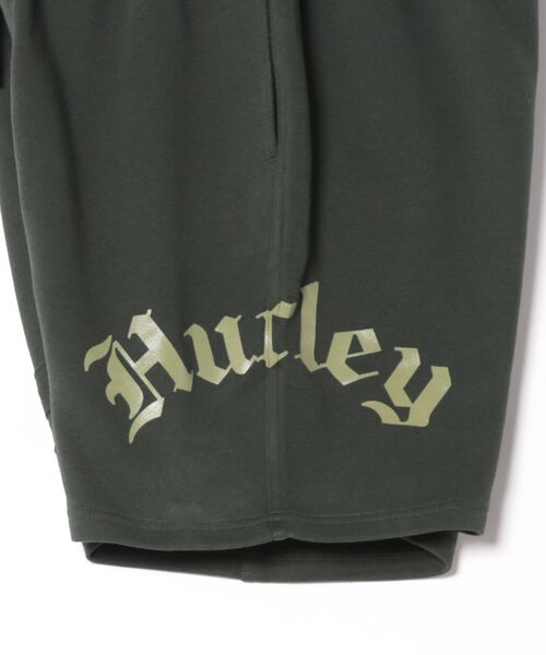 Hurley （ハーレー）の「【Hurley/ハーレー】ロゴスウェットショーツ　ショートパンツ　TERRY OE LOGO SHORTS（その他パンツ・メンズ・グリーン系その他/チャコールグレー/グレー系その他/ブラック/ブルーグレー・MEDIUM/SMALL/X-LARGE/LARGE）」の7枚目の写真