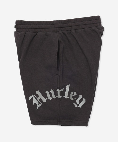 Hurley （ハーレー）の「【Hurley/ハーレー】ロゴスウェットショーツ　ショートパンツ　TERRY OE LOGO SHORTS（その他パンツ・メンズ・グリーン系その他/チャコールグレー/グレー系その他/ブラック/ブルーグレー・MEDIUM/SMALL/X-LARGE/LARGE）」の9枚目の写真