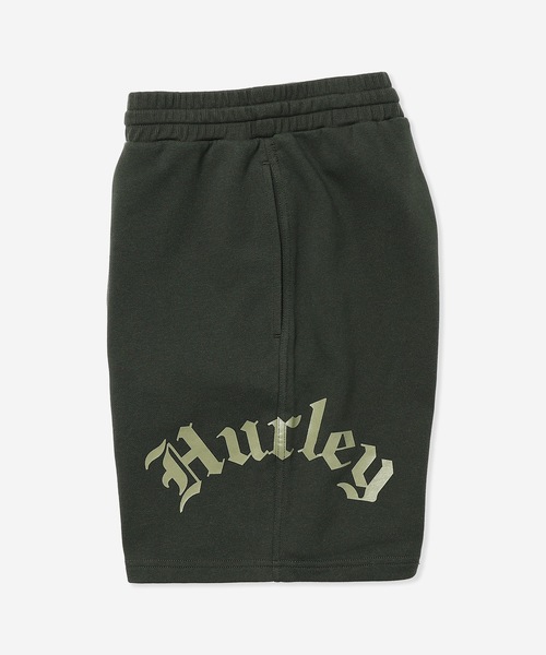 Hurley （ハーレー）の「【Hurley/ハーレー】ロゴスウェットショーツ　ショートパンツ　TERRY OE LOGO SHORTS（その他パンツ・メンズ・グリーン系その他/チャコールグレー/グレー系その他/ブラック/ブルーグレー・MEDIUM/SMALL/X-LARGE/LARGE）」の12枚目の写真