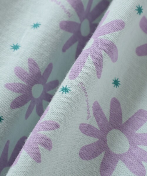 BEAMS mini（ビームスミニ）の「フラワー柄 ノースリーブ ワンピース 2025SS（90～150cm）（ワンピース・キッズ・ピンク/サックスブルー・90/100/110/120/130/140/150）」の13枚目の写真