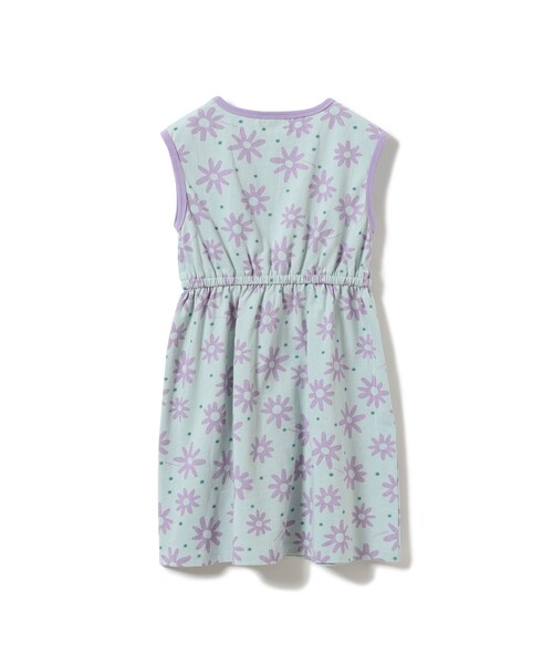 BEAMS mini（ビームスミニ）の「フラワー柄 ノースリーブ ワンピース 2025SS（90～150cm）（ワンピース・キッズ・ピンク/サックスブルー・90/100/110/120/130/140/150）」の14枚目の写真
