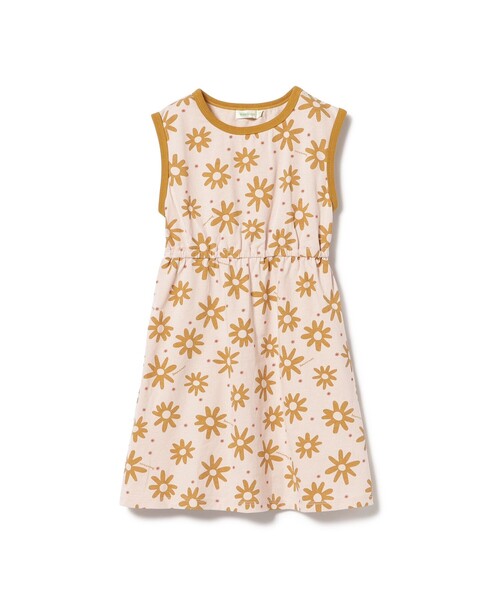BEAMS mini（ビームスミニ）の「フラワー柄 ノースリーブ ワンピース 2025SS（90～150cm）（ワンピース・キッズ・ピンク/サックスブルー・90/100/110/120/130/140/150）」の15枚目の写真