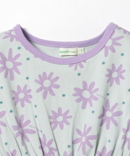 BEAMS mini（ビームスミニ）の「フラワー柄 ノースリーブ ワンピース 2025SS（90～150cm）（ワンピース・キッズ・ピンク/サックスブルー・90/100/110/120/130/140/150）」の19枚目の写真