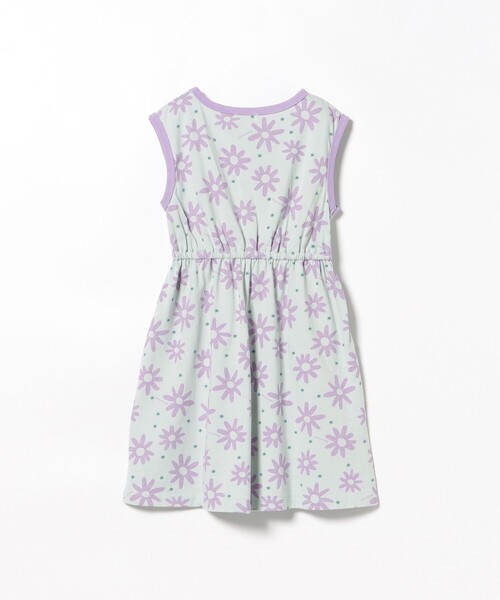 BEAMS mini（ビームスミニ）の「フラワー柄 ノースリーブ ワンピース 2025SS（90～150cm）（ワンピース・キッズ・ピンク/サックスブルー・90/100/110/120/130/140/150）」の22枚目の写真