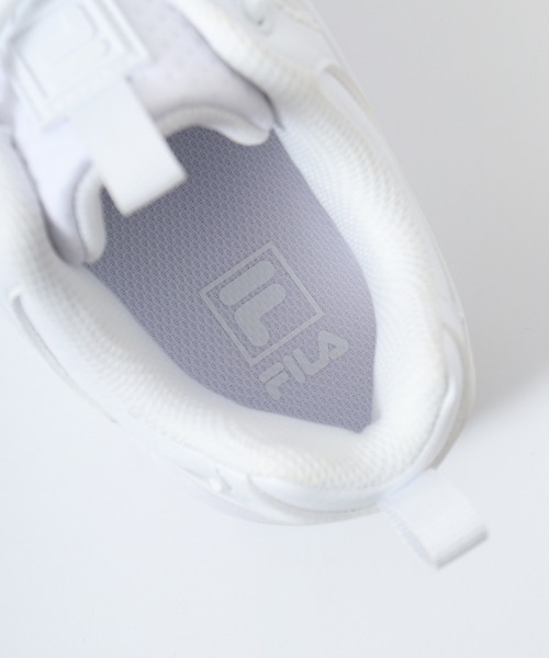FILA(フィラ)の「FILA PROMENADE /プロムナード 厚底スニーカー(スニーカー・レディース・ブラック/ホワイト・26/25/24.5/24/23.5/27/23)」の18枚目の写真