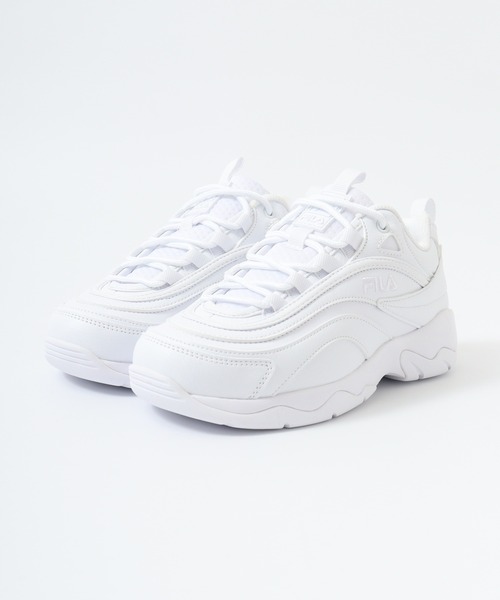 FILA(フィラ)の「FILA PROMENADE /プロムナード 厚底スニーカー(スニーカー・レディース・ブラック/ホワイト・26/25/24.5/24/23.5/27/23)」の7枚目の写真