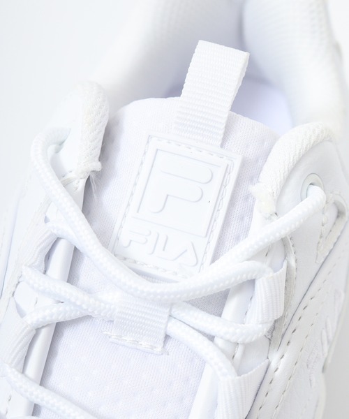FILA(フィラ)の「FILA PROMENADE /プロムナード 厚底スニーカー(スニーカー・レディース・ブラック/ホワイト・26/25/24.5/24/23.5/27/23)」の8枚目の写真