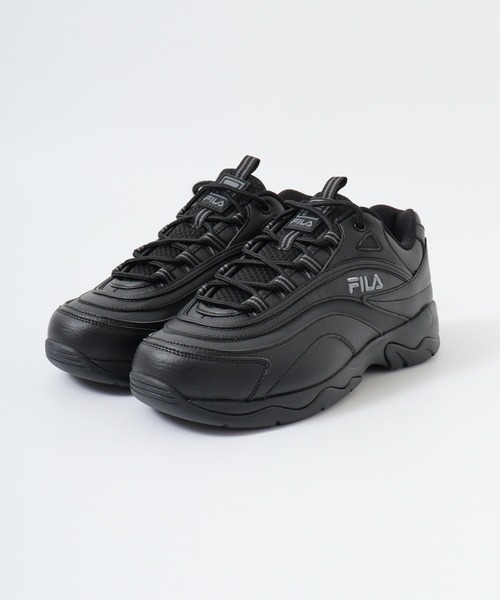 FILA(フィラ)の「FILA PROMENADE /プロムナード 厚底スニーカー(スニーカー・レディース・ブラック/ホワイト・26/25/24.5/24/23.5/27/23)」の3枚目の写真