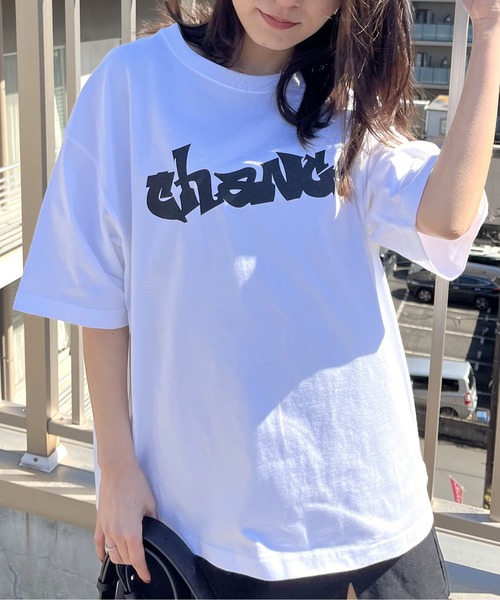 spiritoso(スピリトーゾ)の「ビリヤード両面プリント ビッグシルエットTシャツ(Tシャツ/カットソー・メンズ・ブラック/ライトベージュ/ホワイト・LARGE/MEDIUM)」の7枚目の写真