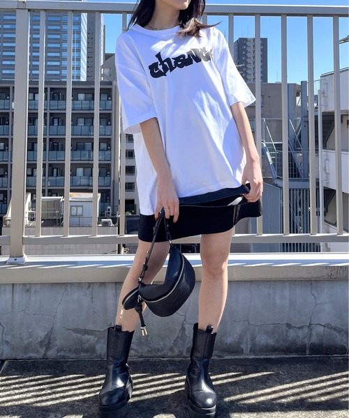 spiritoso(スピリトーゾ)の「ビリヤード両面プリント ビッグシルエットTシャツ(Tシャツ/カットソー・メンズ・ブラック/ライトベージュ/ホワイト・LARGE/MEDIUM)」の8枚目の写真