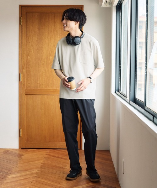 GLOBAL WORK(グローバルワーク)の「リッチクリーンTシャツ/半袖/288187(Tシャツ/カットソー・メンズ・ダークグレー/ホワイト/グリーン系その他6/ライトグレー・LARGE/MEDIUM/SMALL/X-LARGE/3XL/XX-LARGE/X-SMALL)」の7枚目の写真