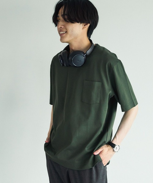 GLOBAL WORK(グローバルワーク)の「リッチクリーンTシャツ/半袖/288187(Tシャツ/カットソー・メンズ・ダークグレー/ホワイト/グリーン系その他6/ライトグレー・LARGE/MEDIUM/SMALL/X-LARGE/3XL/XX-LARGE/X-SMALL)」の17枚目の写真