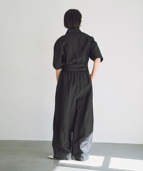 【美品】HARDY NOIR オールインワン つなぎ HARDY NOIR（アルディーノアール）の「トリコットジャージ