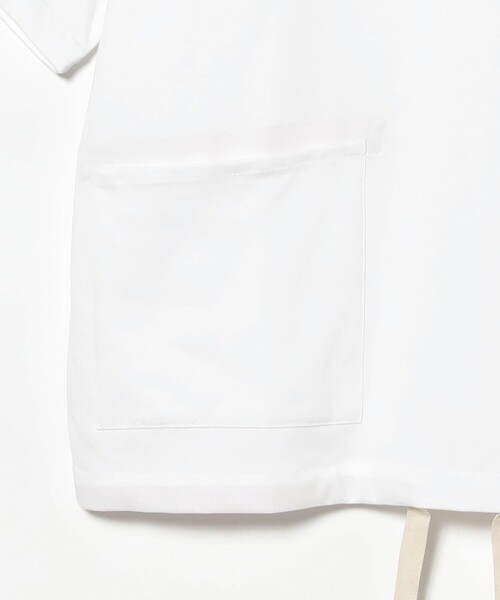 HAVERSACK(ハバーザック)の「HAVERSACK / Plain Big T-Shirt(Tシャツ/カットソー・レディース・チャコールグレー/ベージュ/ホワイト・1)」の6枚目の写真