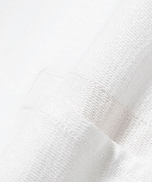 HAVERSACK(ハバーザック)の「HAVERSACK / Plain Big T-Shirt(Tシャツ/カットソー・レディース・チャコールグレー/ベージュ/ホワイト・1)」の9枚目の写真