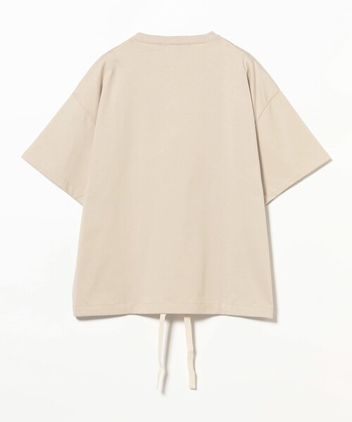 HAVERSACK(ハバーザック)の「HAVERSACK / Plain Big T-Shirt(Tシャツ/カットソー・レディース・チャコールグレー/ベージュ/ホワイト・1)」の14枚目の写真