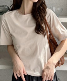 カラバリ豊富♪ ベーシック クルーネックTシャツ