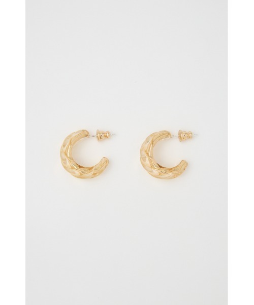 rienda（リエンダ）の「クリアコンビフープピアス（ピアス（両耳用）・レディース・ゴールド・FREE）」の2枚目の写真