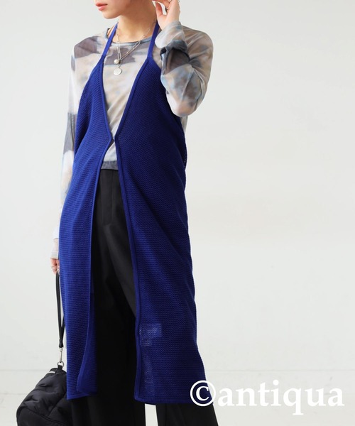 antiqua(アンティカ)の「マルチウェイラップスカート(スカート・レディース・ライム/ベージュ/ブラック/ブルー・ONESIZE)」の15枚目の写真