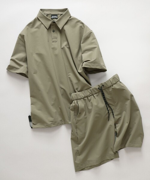 【COLUMBIA BLACK LABEL】コロラドキャナルポロ グレー S Columbia/COLUMBIA BLACK LABEL/コロラドキャナルポロ
