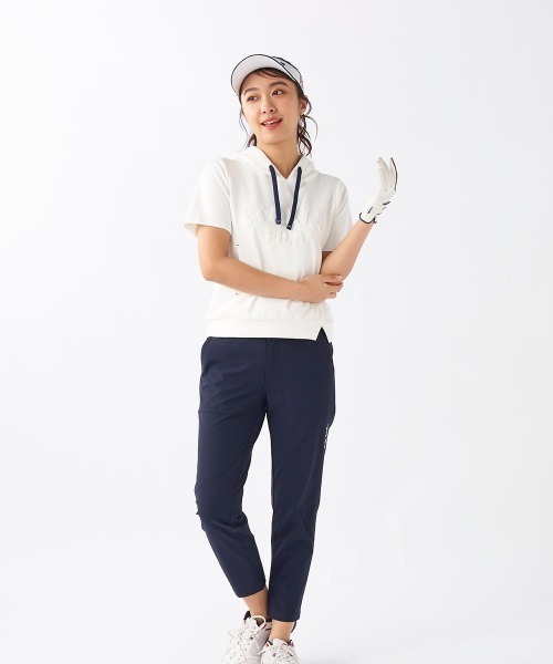 セール】【FILA GOLF/フィラゴルフ】レディースクロップドパンツ 冷感