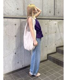 Ungrid | タックデザインラウンドバッグ(ハンドバッグ)