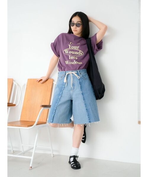 Ungrid（アングリッド）の「タックデザインラウンドバッグ（ハンドバッグ・レディース・ブラック/その他1/アイボリー・FREE）」の7枚目の写真