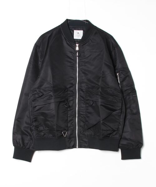 rehacer(レアセル)の「R. : Wide Pocket Loose MA-1(MA-1・メンズ・グリーン/ブラック・MEDIUM/LARGE/X-LARGE)」の6枚目の写真