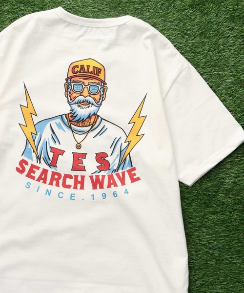 The Endless Summer(エンドレスサマー)の「TES 8812 HURRICANE SURFER T-SHIRT / Tシャツ(Tシャツ/カットソー・メンズ・B/グレー/A/ホワイト・X-LARGE/LARGE/MEDIUM/SMALL)」の2枚目の写真