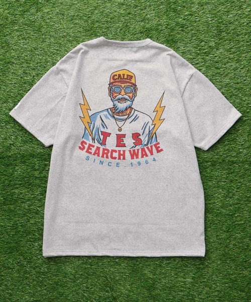 The Endless Summer(エンドレスサマー)の「TES 8812 HURRICANE SURFER T-SHIRT / Tシャツ(Tシャツ/カットソー・メンズ・B/グレー/A/ホワイト・X-LARGE/LARGE/MEDIUM/SMALL)」の8枚目の写真