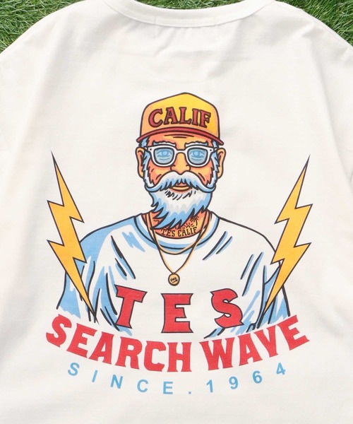The Endless Summer(エンドレスサマー)の「TES 8812 HURRICANE SURFER T-SHIRT / Tシャツ(Tシャツ/カットソー・メンズ・B/グレー/A/ホワイト・X-LARGE/LARGE/MEDIUM/SMALL)」の12枚目の写真