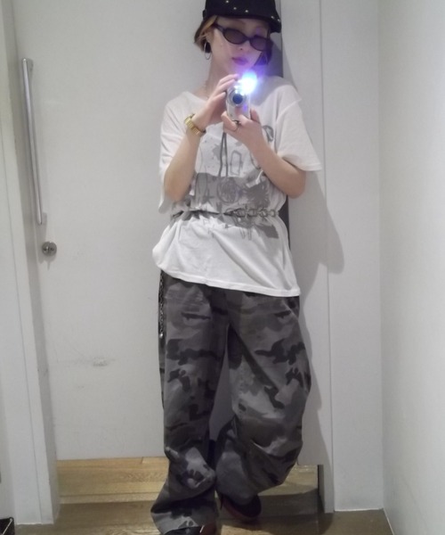 JEANASIS(ジーナシス)の「【25quee】タックワークパンツ/455523(その他パンツ・レディース・ブラック/カーキ系/グレー系その他・FREE)」の22枚目の写真