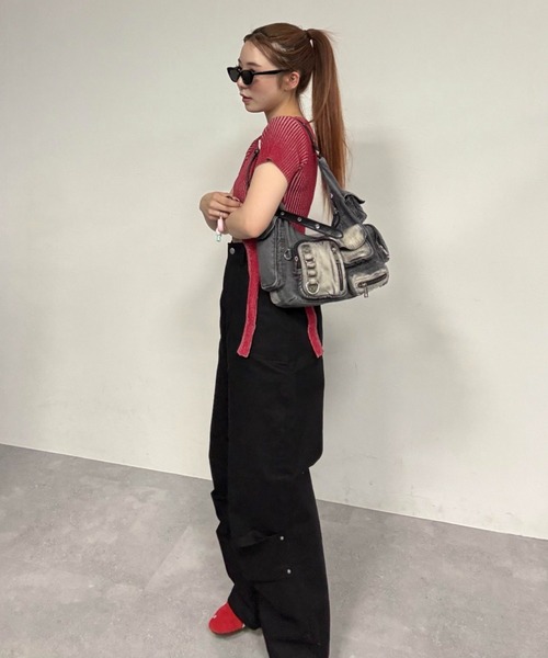 F425 美品 2 S ジェシーカム パッチワークぺインターパンツ レディース PANSY レディース 通販 MALL-WALKING BY PANSY モール