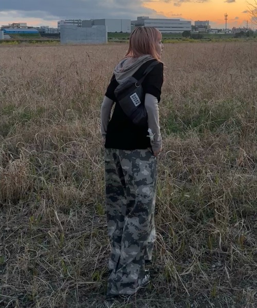 JEANASIS(ジーナシス)の「【25quee】タックワークパンツ/455523(その他パンツ・レディース・ブラック/カーキ系/グレー系その他・FREE)」の7枚目の写真