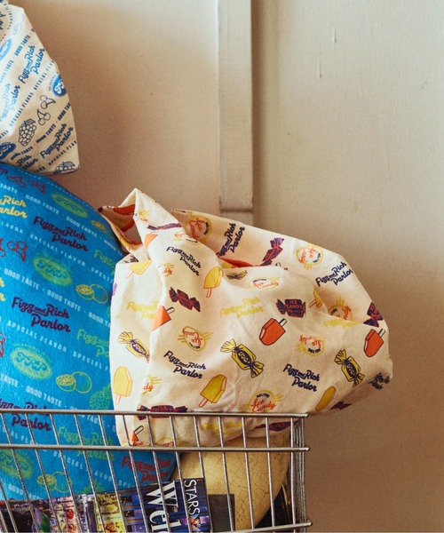 セール】【FIZZ&RICH PARLOR】ミニマルシェバッグ（エコバッグ/サブ