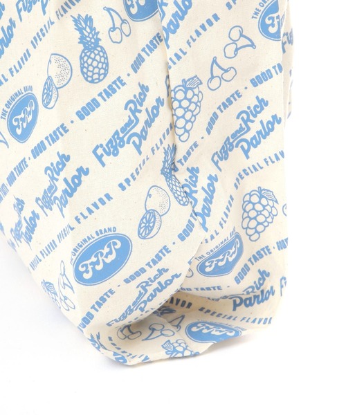 niko and...（ニコアンド）の「【FIZZ&RICH PARLOR】ミニマルシェバッグ（エコバッグ/サブバッグ・レディース・イエロー/ブルー・0）」の9枚目の写真